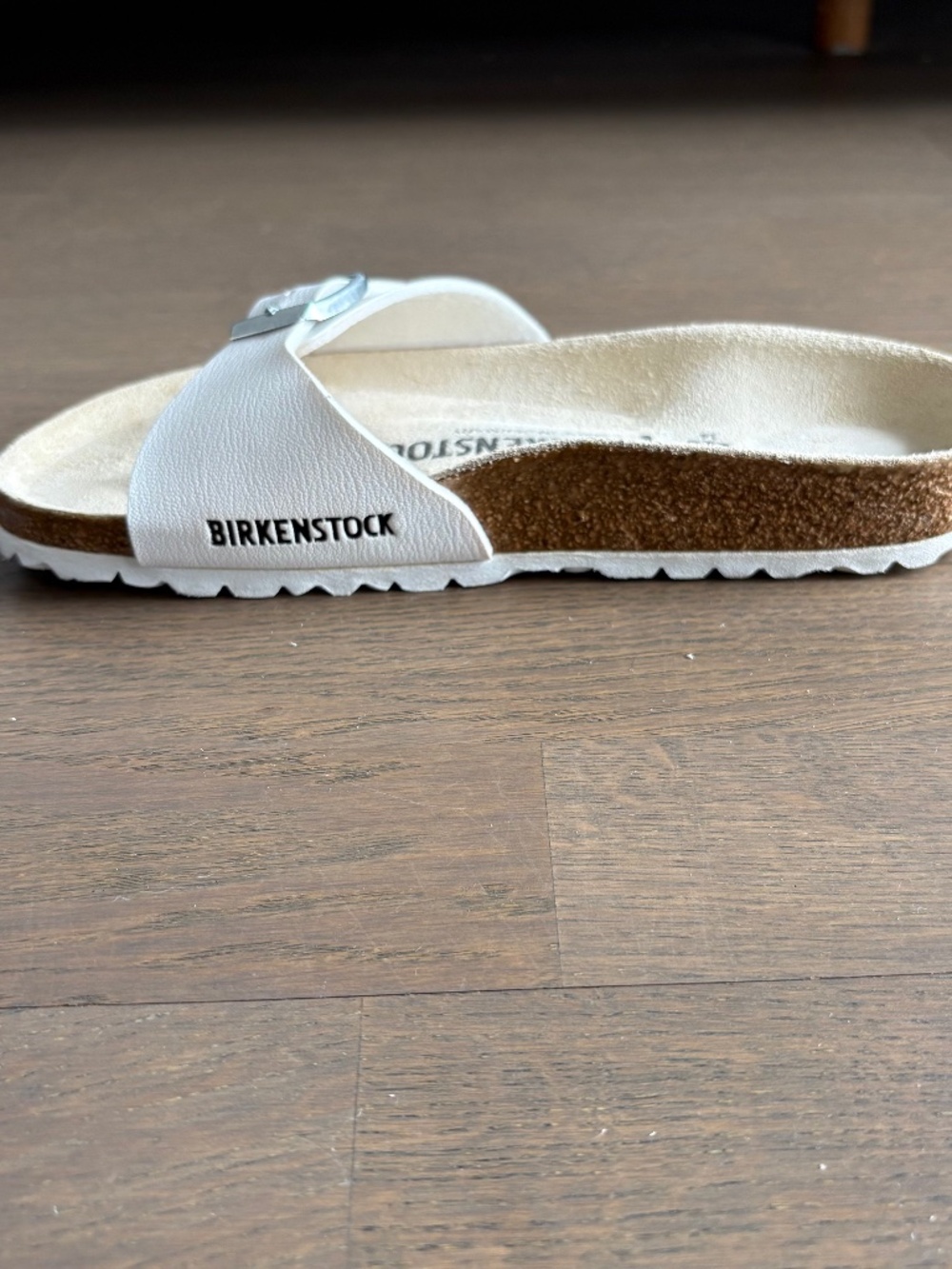 Birkenstock Madrid White Slide Size EU 35 - Picture 10 of 16